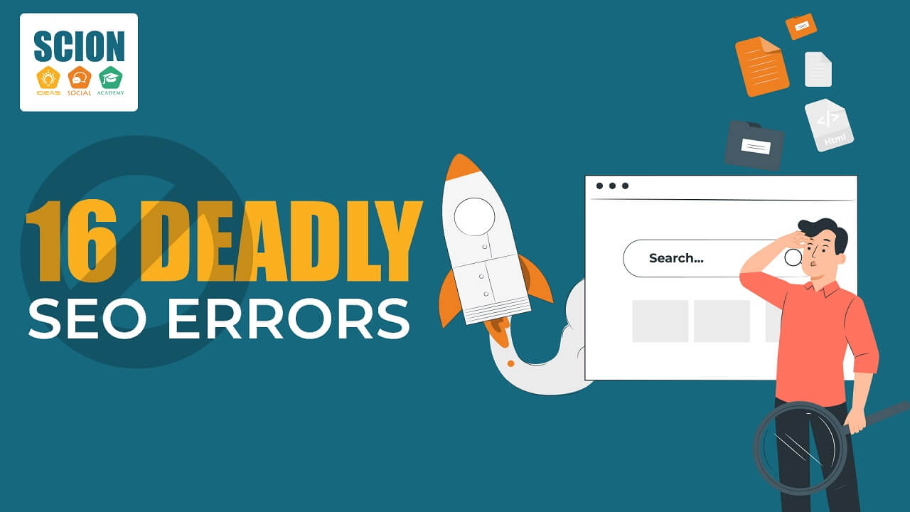 16-Deadly-SEO-Errors | Scion Social | Scion Social