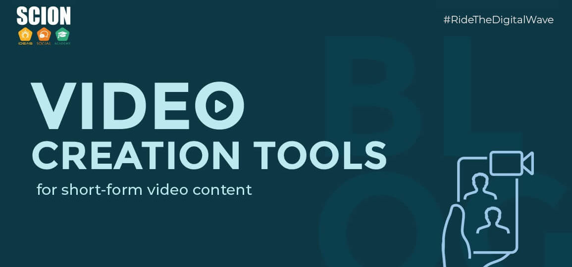 video creation tools for short form video content