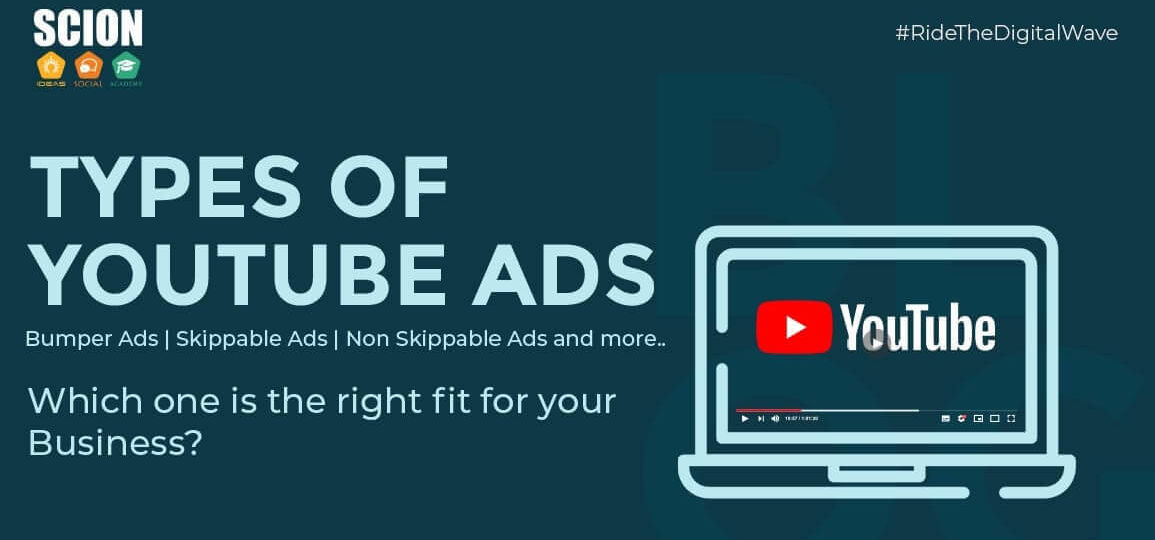 types of YouTube Ads - which is right for your business