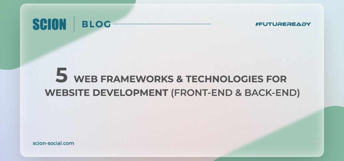 5 Web Frameworks