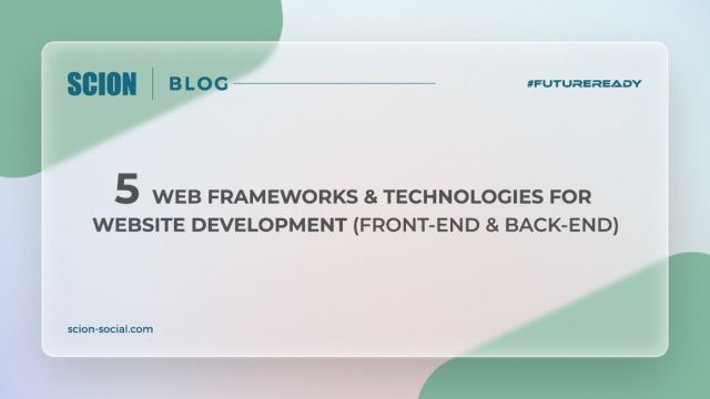 5 Web Frameworks