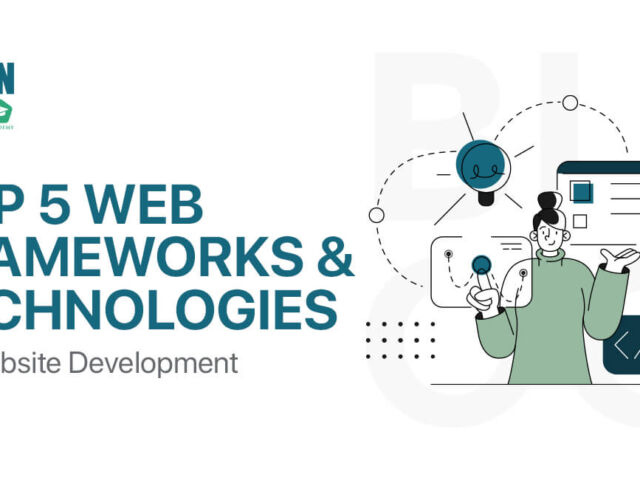 Top 5 front-end and back-end web frameworks and technologies for website development