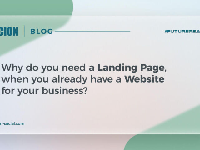do you need a landing page if you have a website blog