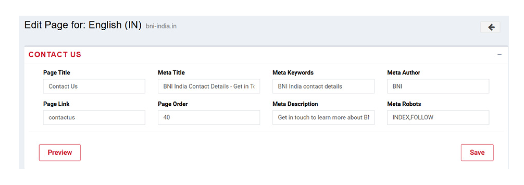 Contact-Page